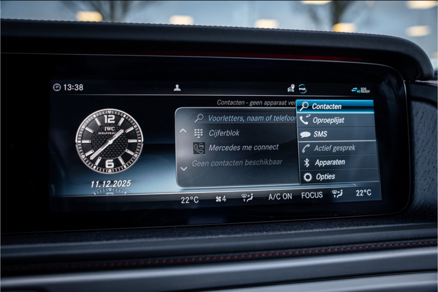 Mercedes-Benz G-Klasse 63 AMG 585pk ** Manufaktur ** Burmester ** 22inch ** Designo Nachtzwart Magno ** PPF ** NL-auto! Certified Premium garantie tot 02-2027!