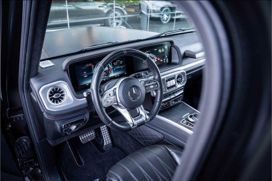 Mercedes-Benz G-Klasse 63 AMG 585pk ** Manufaktur ** Burmester ** 22inch ** Designo Nachtzwart Magno ** PPF ** NL-auto! Certified Premium garantie tot 02-2027!