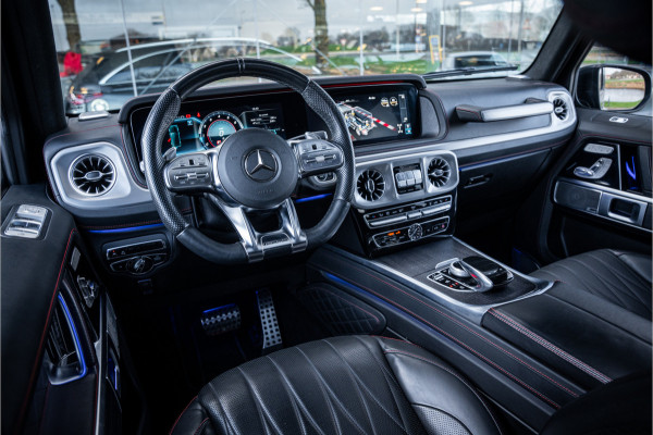 Mercedes-Benz G-Klasse 63 AMG 585pk ** Manufaktur ** Burmester ** 22inch ** Designo Nachtzwart Magno ** PPF ** NL-auto! Certified Premium garantie tot 02-2027!