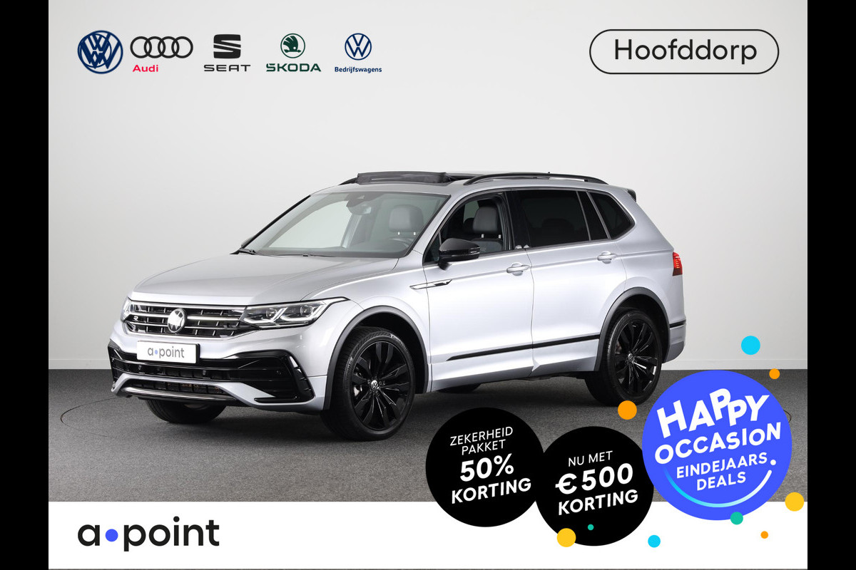 Volkswagen Tiguan Allspace 1.5 TSI R-Line Business 7p. 150 pk DSG | Verlengde garantie | Navigatie | Panoramadak | Adaptieve cruise control | Stoelverwarming | Matrix LED koplampen |