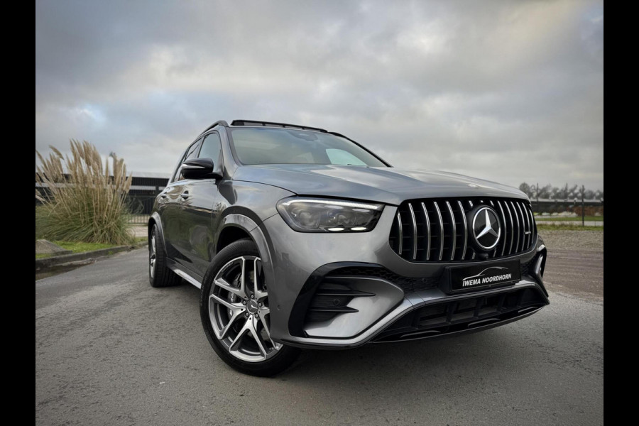 Mercedes-Benz GLE AMG 53 Hybrid 4MATIC+ 585pk Panoramadak|Nightpakket|Luchtvering|Camera 360°|Burmester®|Multibeam