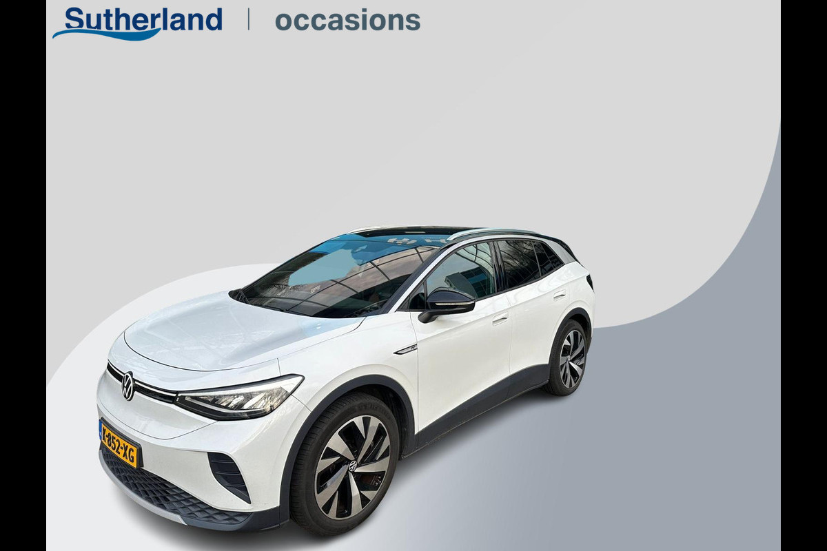 Volkswagen ID.4 Max 77 kWh | WORDT VERWACHT | Trekhaak elektrisch uitklapbaar | Stoelverwarming | Adaptive cruise control | Panoramadak | Camera