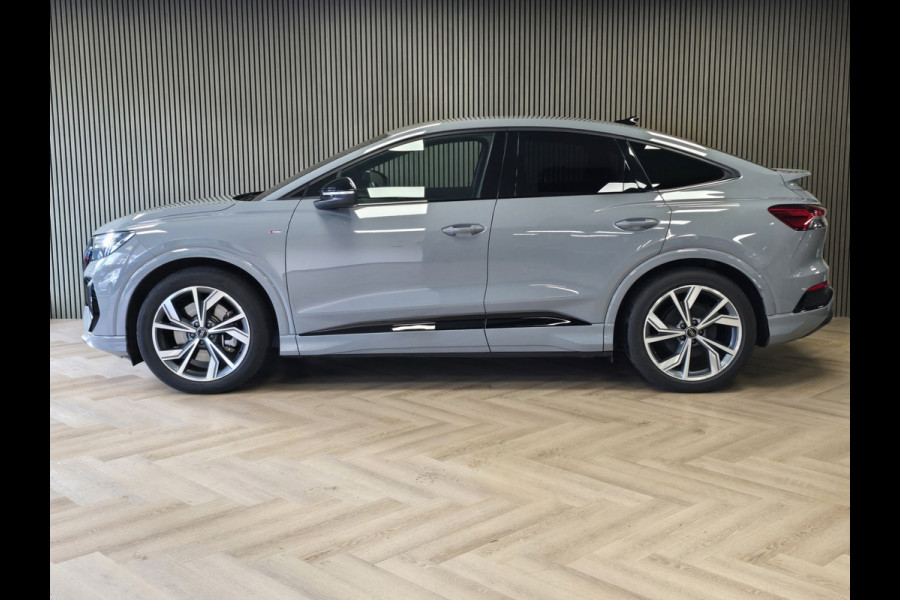 Audi Q4 Sportback e-tron 45 S Edition 82 kWh TREKHAAK CAMERA PARKEERSENSOREN VOOR EN ACHTER NAVI ADAPTIEVE CRUISE CONTROL