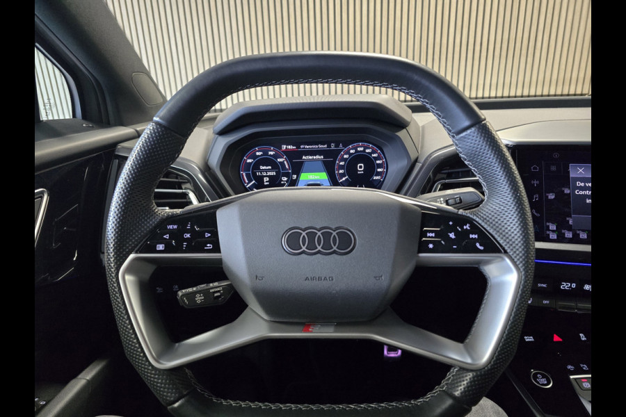 Audi Q4 Sportback e-tron 45 S Edition 82 kWh TREKHAAK CAMERA PARKEERSENSOREN VOOR EN ACHTER NAVI ADAPTIEVE CRUISE CONTROL