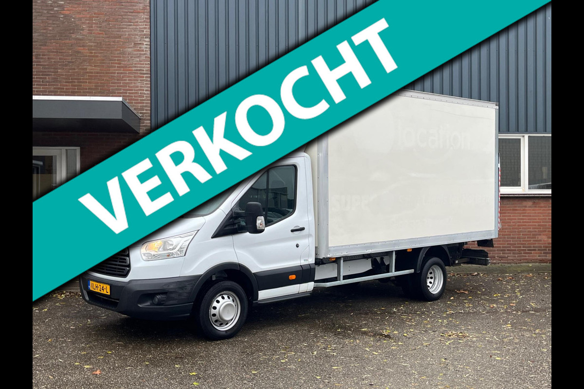 Ford Transit 470 2.0 TDCI 170PK RWD Bakwagen / Laadklep Hollandia / dubbel lucht