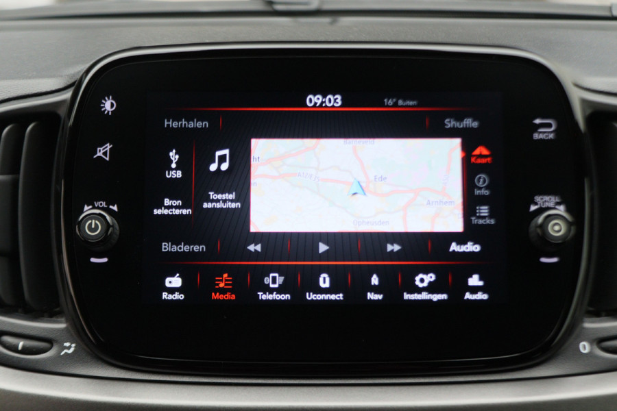 Fiat 500 0.9 TwinAir Turbo Sport Climate, Apple Carplay, Cruise, Navigatie, LED, PDC, 16"