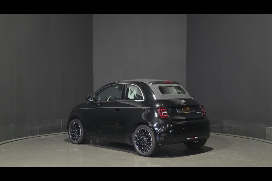 Fiat 500C La Prima 42 kWh | Camera | Stoelverwarming | Carplay