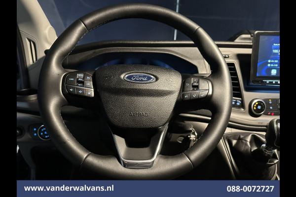 Ford Transit 2.0 TDCI 170pk L4H3 Jumbo Euro6 Airco | Camera | Navigatie | Cruisecontrol | Omvormer Elektrisch verstelbare bestuurdersstoel, Stoelverwarming, Verwarmde voorruit, Parkeersensoren, Bijrijdersbank, 2800kg trekvermogen