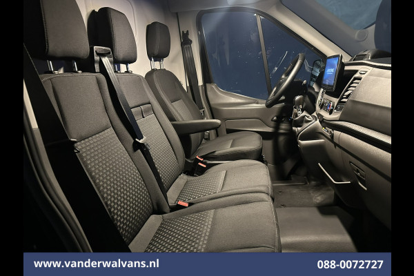 Ford Transit 2.0 TDCI 170pk L4H3 Jumbo Euro6 Airco | Camera | Navigatie | Cruisecontrol | Omvormer Elektrisch verstelbare bestuurdersstoel, Stoelverwarming, Verwarmde voorruit, Parkeersensoren, Bijrijdersbank, 2800kg trekvermogen
