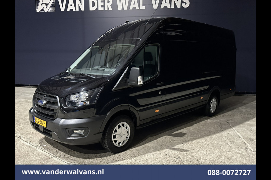 Ford Transit 2.0 TDCI 170pk L4H3 Jumbo Euro6 Airco | Camera | Navigatie | Cruisecontrol | Omvormer Elektrisch verstelbare bestuurdersstoel, Stoelverwarming, Verwarmde voorruit, Parkeersensoren, Bijrijdersbank, 2800kg trekvermogen