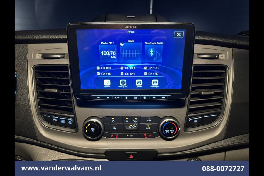 Ford Transit 2.0 TDCI 170pk L4H3 Jumbo Euro6 Airco | Camera | Navigatie | Cruisecontrol | Omvormer Elektrisch verstelbare bestuurdersstoel, Stoelverwarming, Verwarmde voorruit, Parkeersensoren, Bijrijdersbank, 2800kg trekvermogen