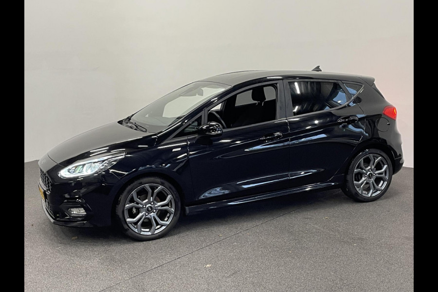 Ford Fiesta 1.0 EcoBoost ST-Line Airco ECC Navi Carplay PDC Acter Full LED 17"ST Velgen Cruise Control NL Auto NAP Certificaat Volledig onderhouden