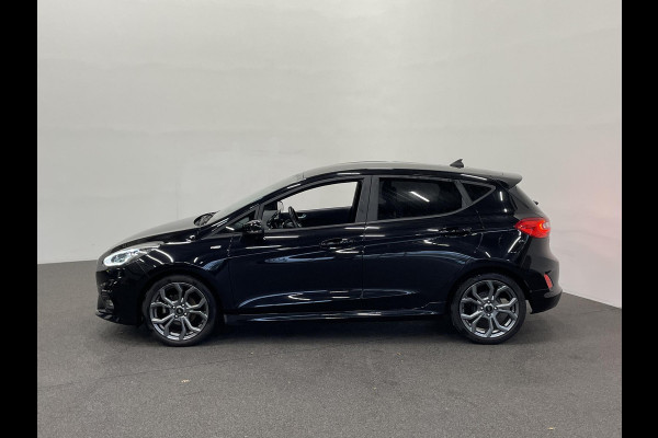 Ford Fiesta 1.0 EcoBoost ST-Line Airco ECC Navi Carplay PDC Acter Full LED 17"ST Velgen Cruise Control NL Auto NAP Certificaat Volledig onderhouden