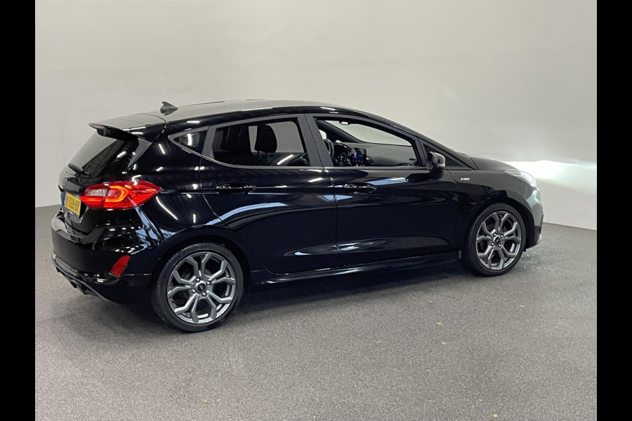Ford Fiesta 1.0 EcoBoost ST-Line Airco ECC Navi Carplay PDC Acter Full LED 17"ST Velgen Cruise Control NL Auto NAP Certificaat Volledig onderhouden