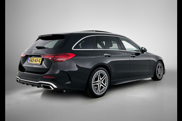 Mercedes-Benz C-Klasse Estate 180 Star Edition AMG Panoramadak elct. | 5 spaaks licht metalen velgen | Naviagtie | parking support met camera achter\| Inclusief 24 maanden Mercedes-Benz Certified garantie voor Europa.