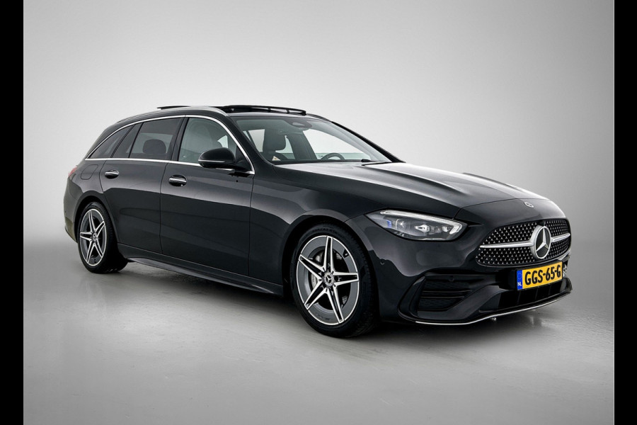 Mercedes-Benz C-Klasse Estate 180 Star Edition AMG Panoramadak elct. | 5 spaaks licht metalen velgen | Naviagtie | parking support met camera achter\| Inclusief 24 maanden Mercedes-Benz Certified garantie voor Europa.