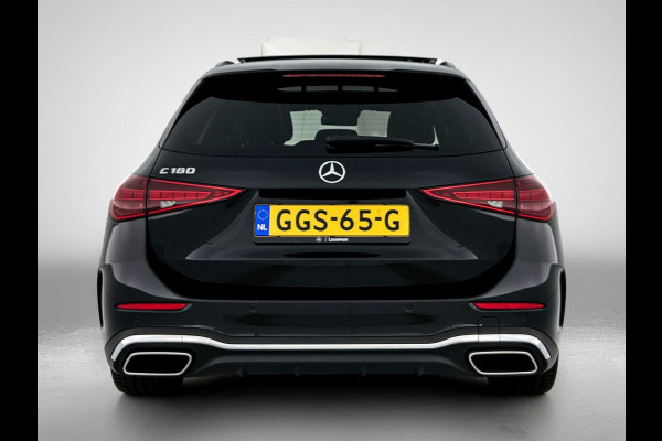 Mercedes-Benz C-Klasse Estate 180 Star Edition AMG Panoramadak elct. | 5 spaaks licht metalen velgen | Naviagtie | parking support met camera achter\| Inclusief 24 maanden Mercedes-Benz Certified garantie voor Europa.