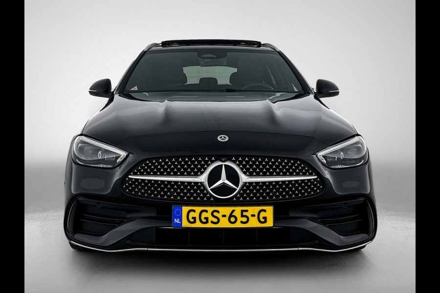 Mercedes-Benz C-Klasse Estate 180 Star Edition AMG Panoramadak elct. | 5 spaaks licht metalen velgen | Naviagtie | parking support met camera achter\| Inclusief 24 maanden Mercedes-Benz Certified garantie voor Europa.