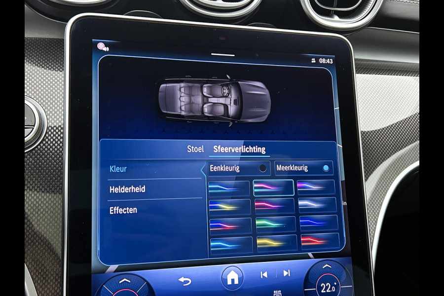 Mercedes-Benz C-Klasse Estate 180 Star Edition AMG Panoramadak elct. | 5 spaaks licht metalen velgen | Naviagtie | parking support met camera achter\| Inclusief 24 maanden Mercedes-Benz Certified garantie voor Europa.