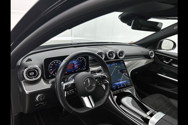 Mercedes-Benz C-Klasse Estate 180 Star Edition AMG Panoramadak elct. | 5 spaaks licht metalen velgen | Naviagtie | parking support met camera achter\| Inclusief 24 maanden Mercedes-Benz Certified garantie voor Europa.