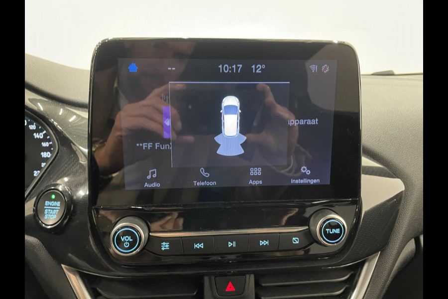 Ford Fiesta 1.0 EcoBoost ST-Line Airco ECC Navi Carplay PDC Acter Full LED 17"ST Velgen Cruise Control NL Auto NAP Certificaat Volledig onderhouden