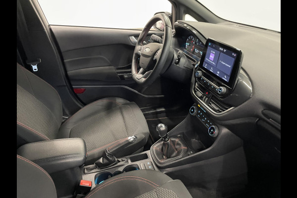 Ford Fiesta 1.0 EcoBoost ST-Line Airco ECC Navi Carplay PDC Acter Full LED 17"ST Velgen Cruise Control NL Auto NAP Certificaat Volledig onderhouden