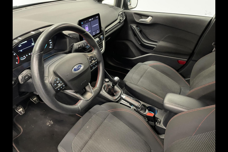 Ford Fiesta 1.0 EcoBoost ST-Line Airco ECC Navi Carplay PDC Acter Full LED 17"ST Velgen Cruise Control NL Auto NAP Certificaat Volledig onderhouden