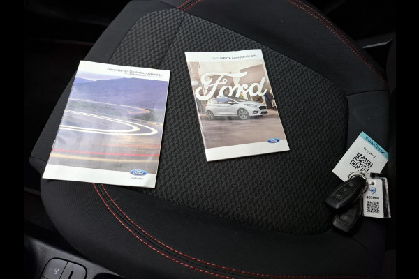 Ford Fiesta 1.0 EcoBoost ST-Line Airco ECC Navi Carplay PDC Acter Full LED 17"ST Velgen Cruise Control NL Auto NAP Certificaat Volledig onderhouden