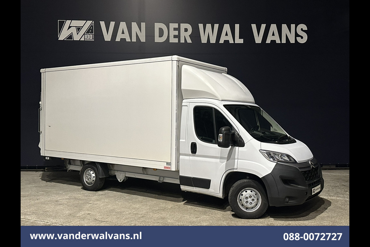 Citroën Jumper 2.2 BlueHDi 141pk Bakwagen Laadklep Euro6 Airco | Camera | Cruisecontrol | 920kg laadvermogen Bijrijdersbank