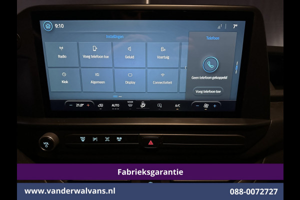 Ford Transit Custom 2.0 TDCI 136pk L2H1 Fabrieksgarantie Euro6 Airco | Camera | Apple Carplay | LED | Cruisecontrol | Verwarmde voorruit Android Auto, Parkeersensoren, Bijrijdersbank, 2800kg trekvermogen