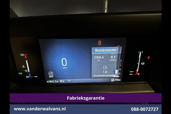 Ford Transit Custom 2.0 TDCI 136pk L2H1 Fabrieksgarantie Euro6 Airco | Camera | Apple Carplay | LED | Cruisecontrol | Verwarmde voorruit Android Auto, Parkeersensoren, Bijrijdersbank, 2800kg trekvermogen