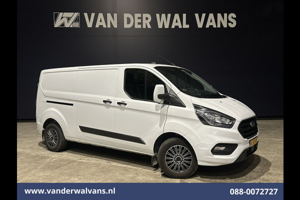 Ford Transit Custom 2.0 TDCI 131pk L2H1 Euro6 Airco | LED | Apple Carplay | Cruisecontrol | 2800kg Trekhaak | Stoelverwarming Parkeersensoren, Verwarmde voorruit, Bijrijdersbank
