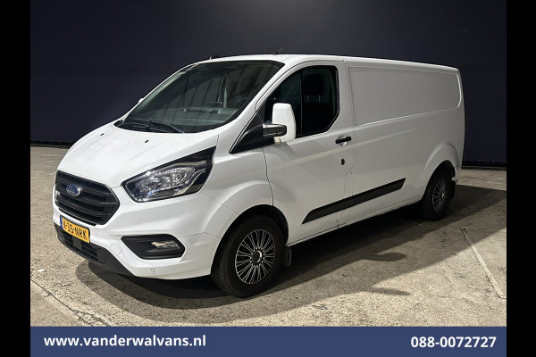 Ford Transit Custom 2.0 TDCI 131pk L2H1 Euro6 Airco | LED | Apple Carplay | Cruisecontrol | 2800kg Trekhaak | Stoelverwarming Parkeersensoren, Verwarmde voorruit, Bijrijdersbank