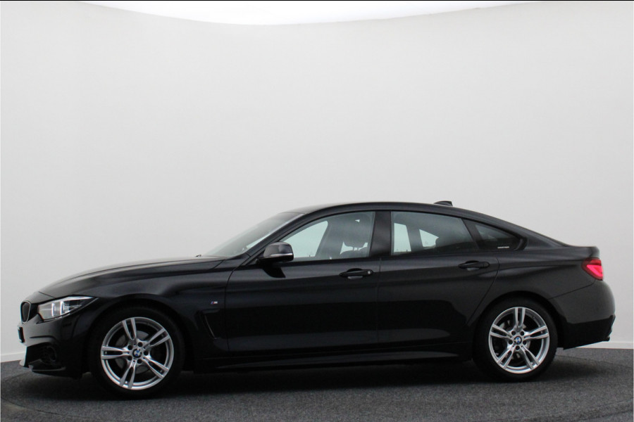 BMW 4 Serie Gran Coupé 418i Executive Edition Climate, Camera, Cruise, Navigatie, Trekhaak, Standkachel, DAB, LED, 18''