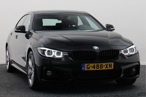 BMW 4 Serie Gran Coupé 418i Executive Edition Climate, Camera, Cruise, Navigatie, Trekhaak, Standkachel, DAB, LED, 18''