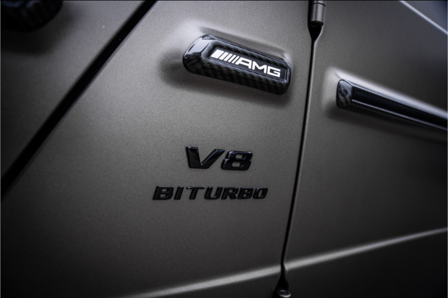 Mercedes-Benz G-Klasse AMG G63 - Fully PPF | Monza Grijs Magno | Carbon | Panorama | Burmester