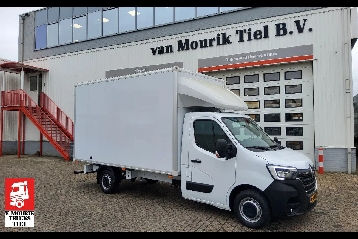 Renault Master 165.35 MET GESLOTEN LAADBAK & ACHTERDEUREN - EURO 6 - V-38-NBT