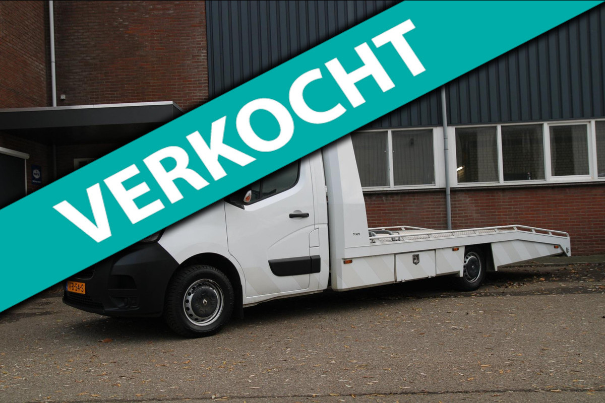 Renault Master T35 2.3 dCi 165PK Oprijwagen / TIJHOF / luchtvering / Lier / Trekhaak