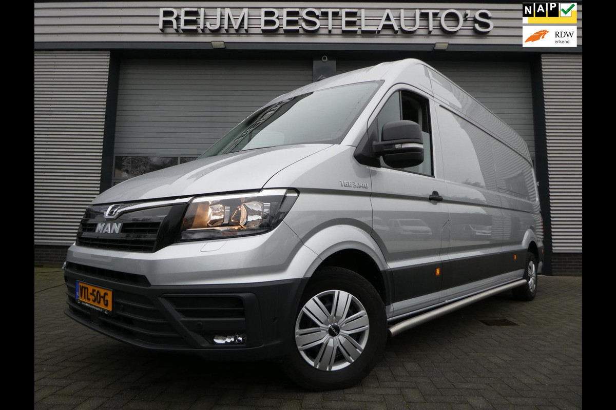 MAN TGE 35 2.0tdi 140pk, L4H3, Automaat, Airco, Apple CarPlay, Camera, 3-Zits.