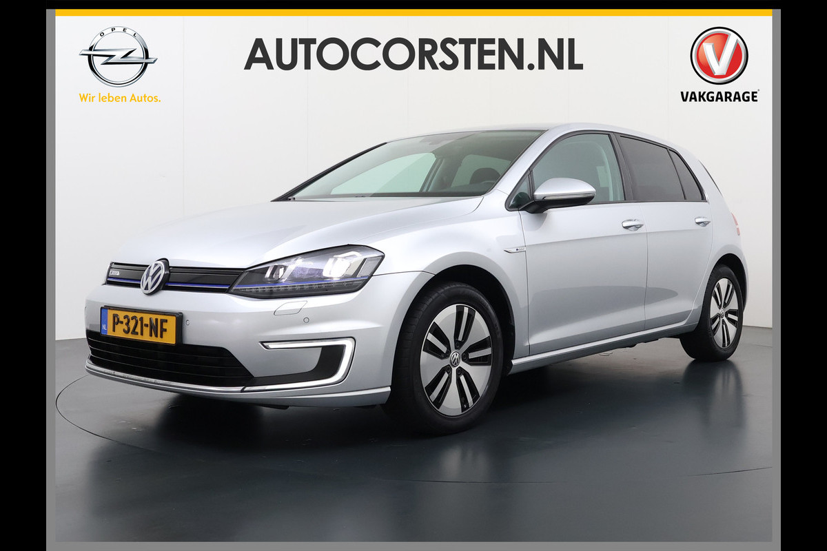 Volkswagen e-Golf Automaat Navi Ecc Climatronic Stoelverwarming Cruise Control Pdc Lmv Led Privacy Glas Regen-Lichtsensor Bluetooth Isofix SOH 85%