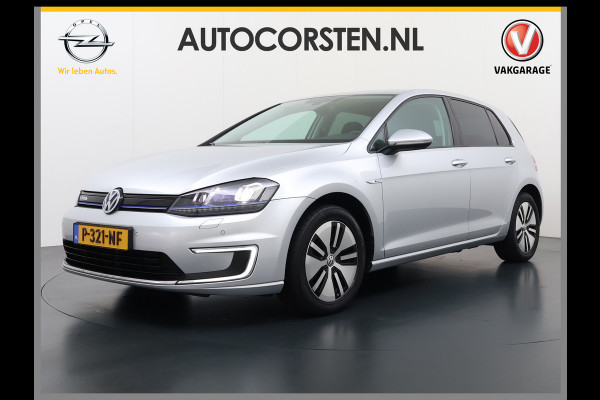 Volkswagen e-Golf Automaat Navi Ecc Climatronic Stoelverwarming Cruise Control Pdc Lmv Led Privacy Glas Regen-Lichtsensor Bluetooth Isofix SOH 85%