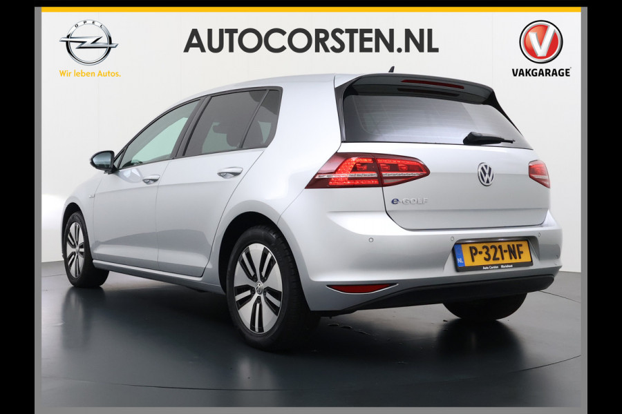 Volkswagen e-Golf Automaat Navi Ecc Climatronic Stoelverwarming Cruise Control Pdc Lmv Led Privacy Glas Regen-Lichtsensor Bluetooth Isofix SOH 85%