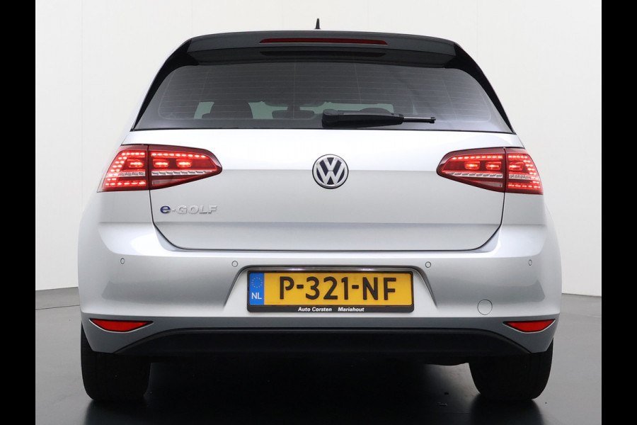 Volkswagen e-Golf Automaat Navi Ecc Climatronic Stoelverwarming Cruise Control Pdc Lmv Led Privacy Glas Regen-Lichtsensor Bluetooth Isofix SOH 85%