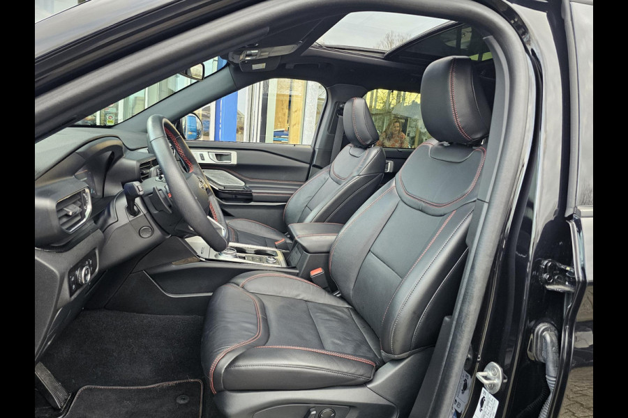 Ford Explorer 3.0 V6 EcoBoost PHEV ST-Line 457pk | Full LED | Adaptieve Cruise | Panorama Dak | Trekhaak afneembaar | 2.500kg Trekgewicht | Verlengde fabrieks garantie tot 06-2028