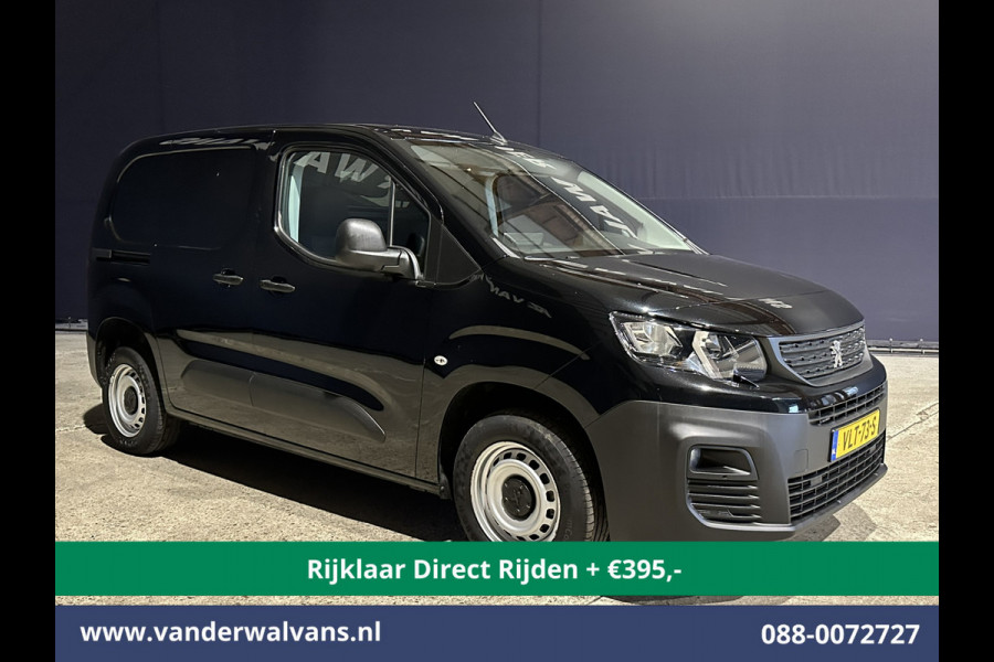 Peugeot Partner 1.5 BlueHDI 102pk L1H1 *Rijklaar Direct Rijden* Euro6 Airco | Apple Carplay | Cruisecontrol Zijdeur, Android Auto, Trekhaak