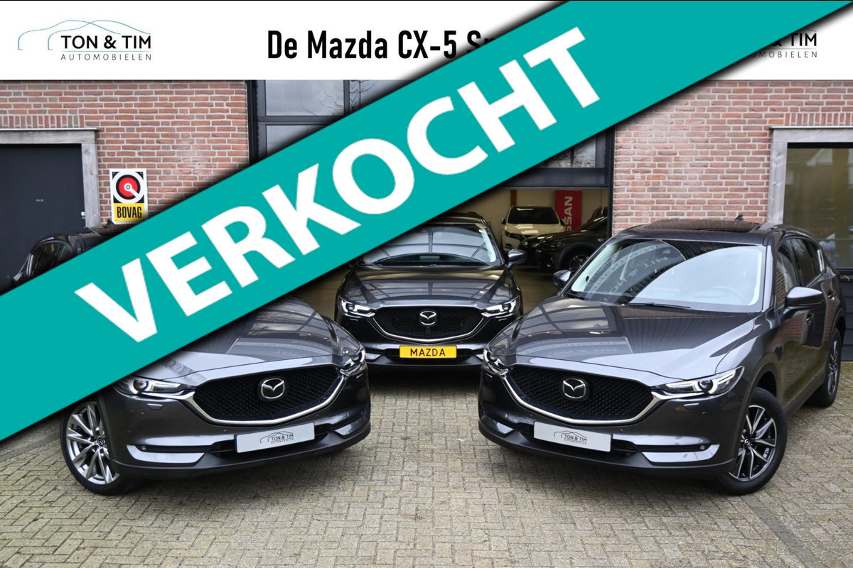 Mazda CX-5 2.5 4WD SkyActiv-G 194 Signature Trekhaak Leder '19