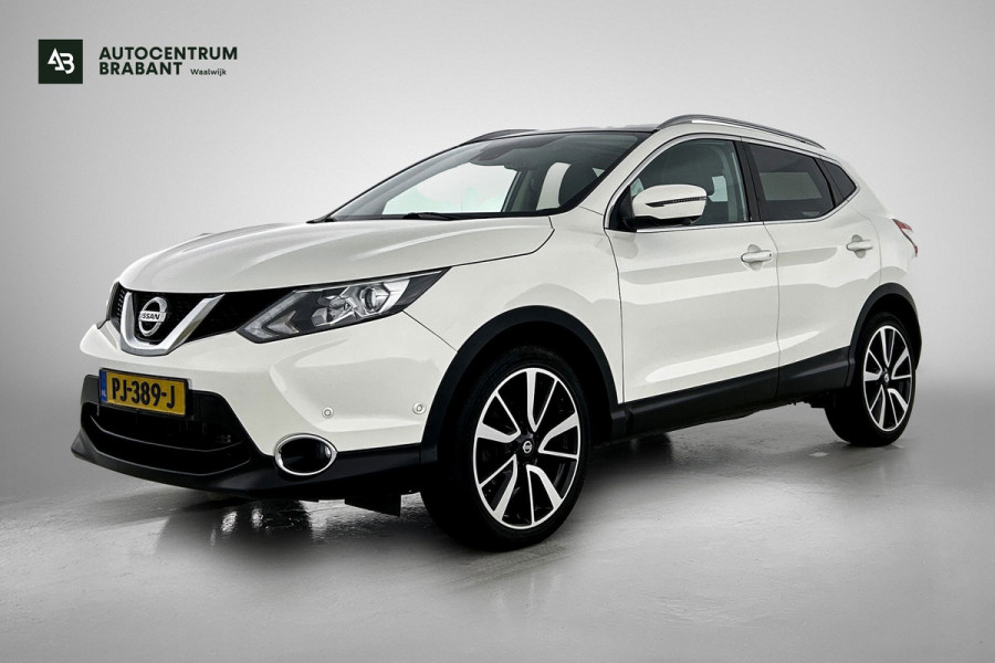 Nissan QASHQAI 1.2 Tekna Automaat (PANORAMADAK, STOELVERWARMING, 360 CAMERA, GOED ONDERHOUDEN)