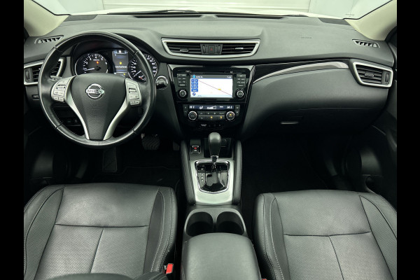 Nissan QASHQAI 1.2 Tekna Automaat (PANORAMADAK, STOELVERWARMING, 360 CAMERA, GOED ONDERHOUDEN)
