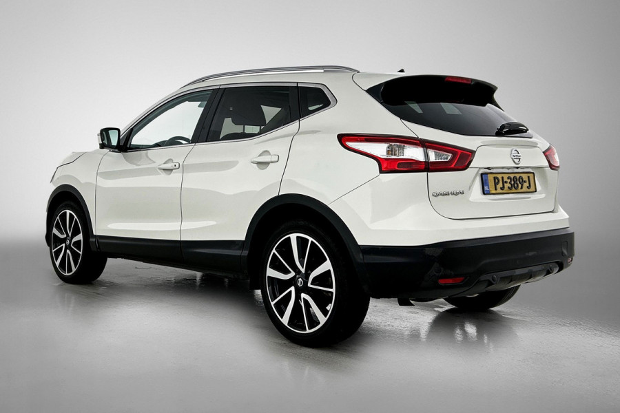 Nissan QASHQAI 1.2 Tekna Automaat (PANORAMADAK, STOELVERWARMING, 360 CAMERA, GOED ONDERHOUDEN)