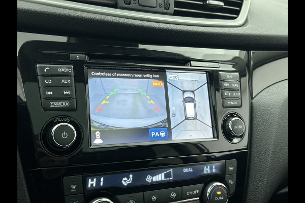 Nissan QASHQAI 1.2 Tekna Automaat (PANORAMADAK, STOELVERWARMING, 360 CAMERA, GOED ONDERHOUDEN)